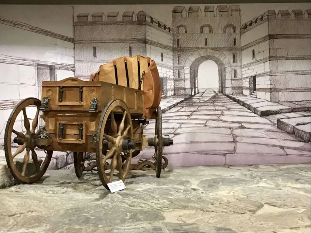 древна улица в Регионален исторически музей, Стара Загора