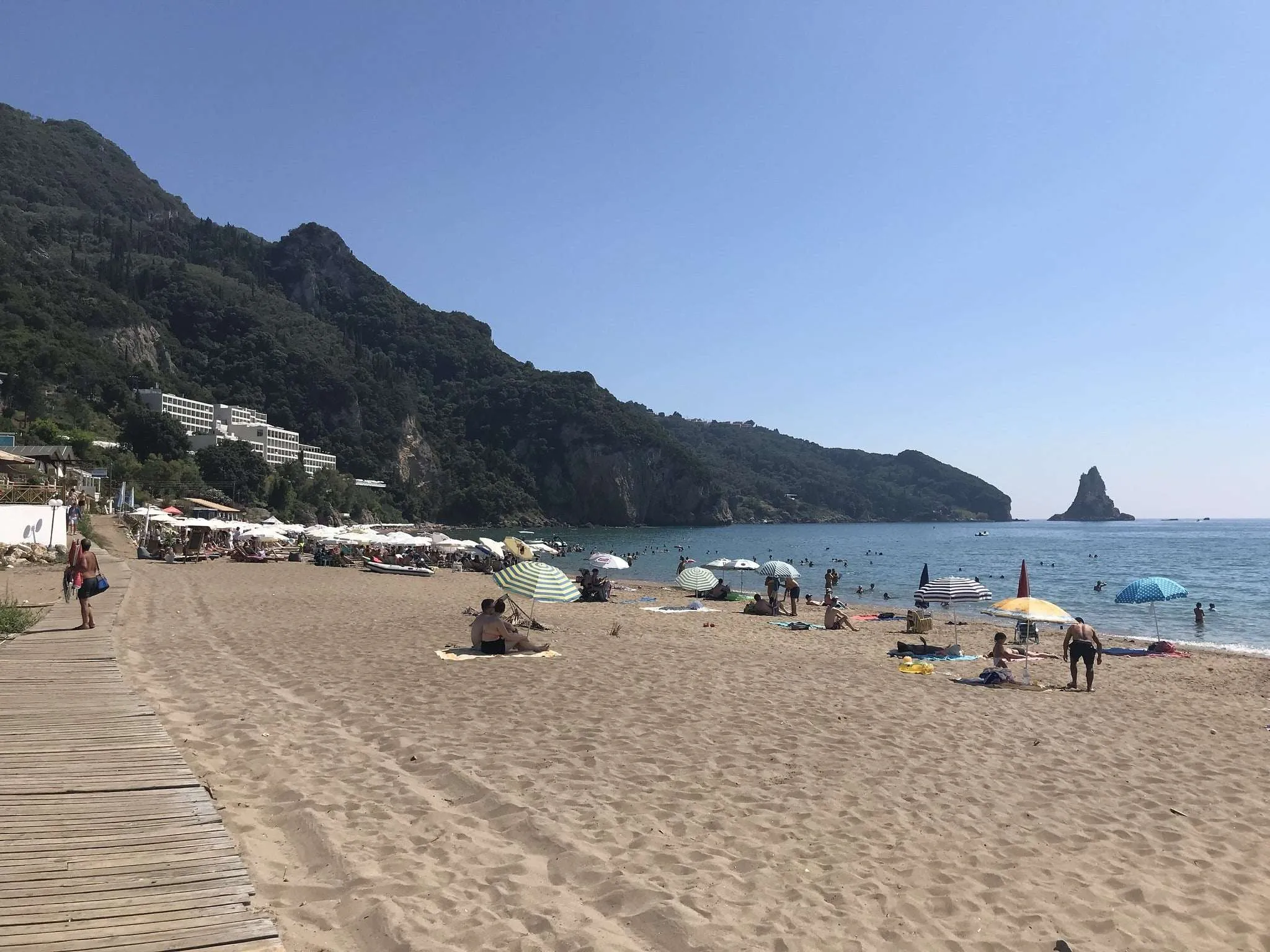 Greece, Corfu beaches - Agios Gordios beach