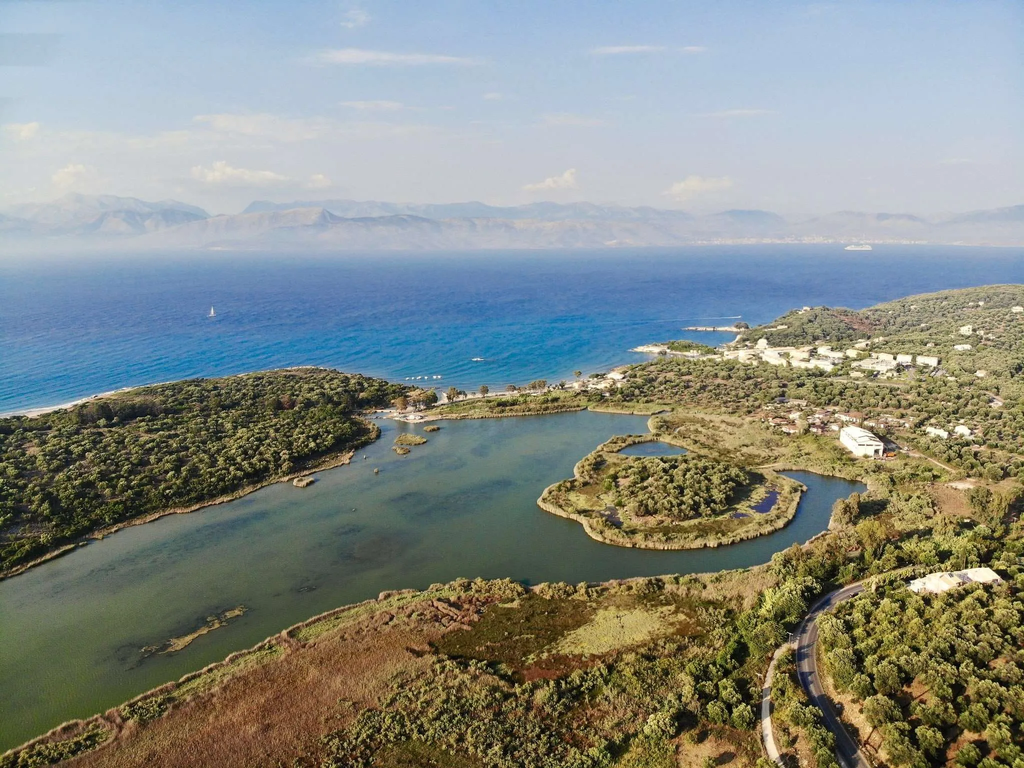 Greece, Corfu beaches - Agios Spiridon beach