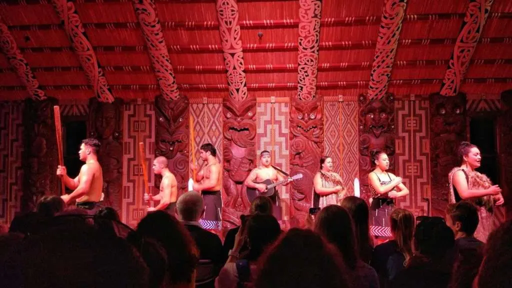 Waitangi Treaty Ground maori show, Bay of Islands, New Zealand