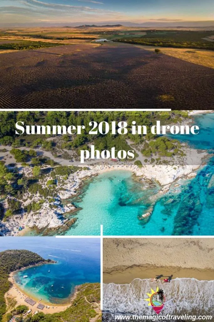 Our summer 2018 in drone photos pinterest pin