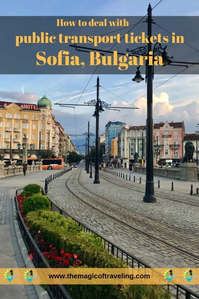Public transportation in Sofia - tram line