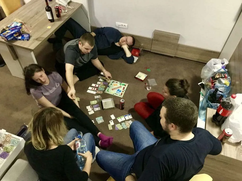 Serbia, Pirot, SPA, game night at hotel