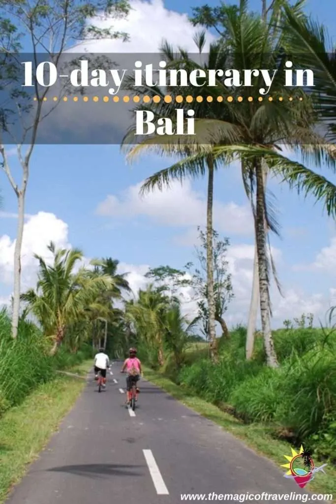 10 days in Bali itinerary - Pinterest