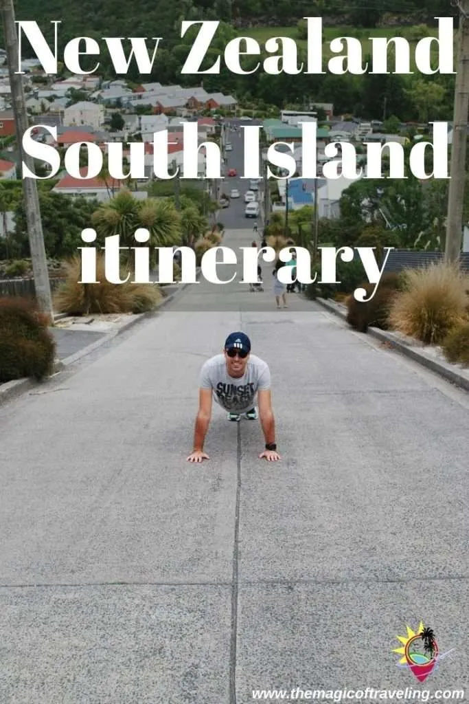 New Zealand South Island itinerary