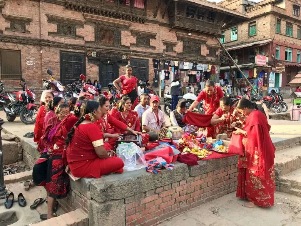 Nepal - our one-week cultural itinerary in Nepal, Bhaktapur Dashain festival