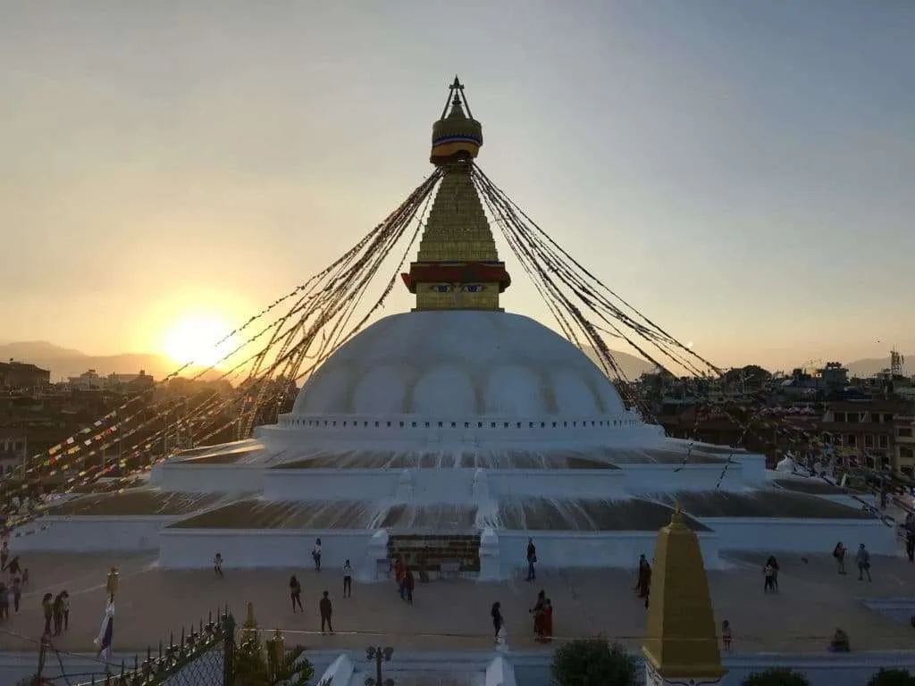 Nepal - our one-week cultural itinerary in Nepal, Kathmandu, Boudhanath Stupa