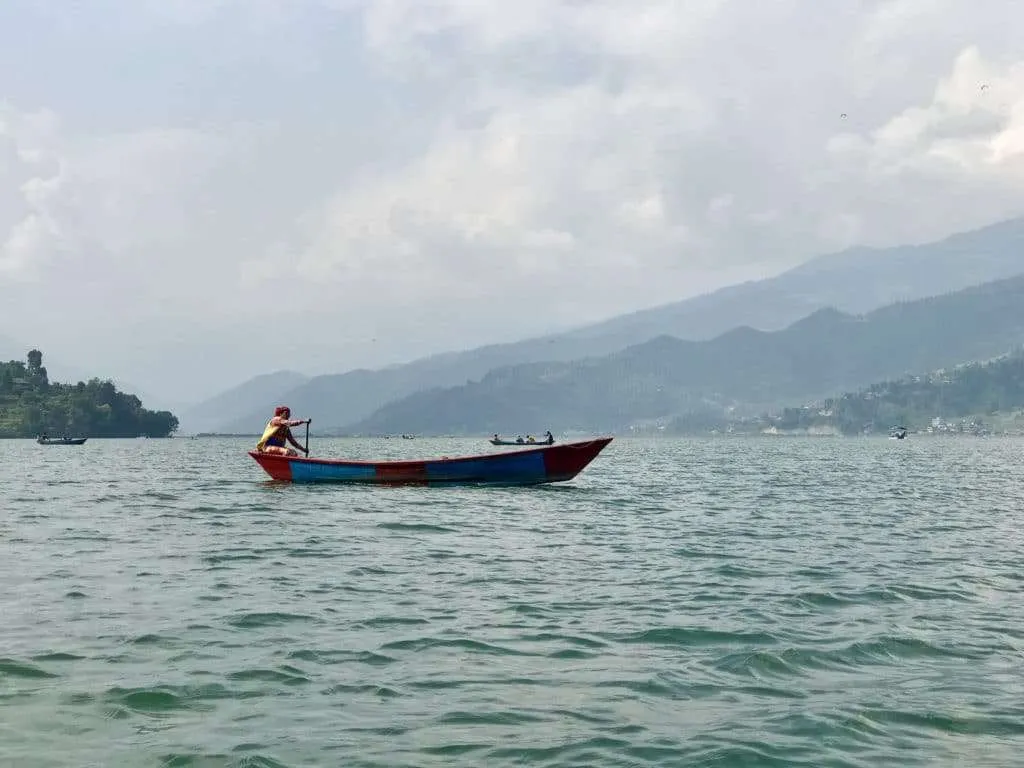 Nepal - our one-week cultural itinerary in Nepal, Pokhara, Fewa Lake
