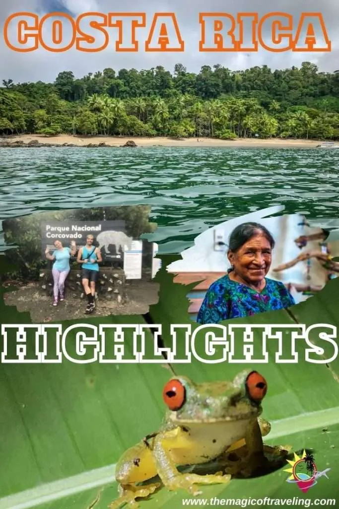 Costa Rica Highlights Pin