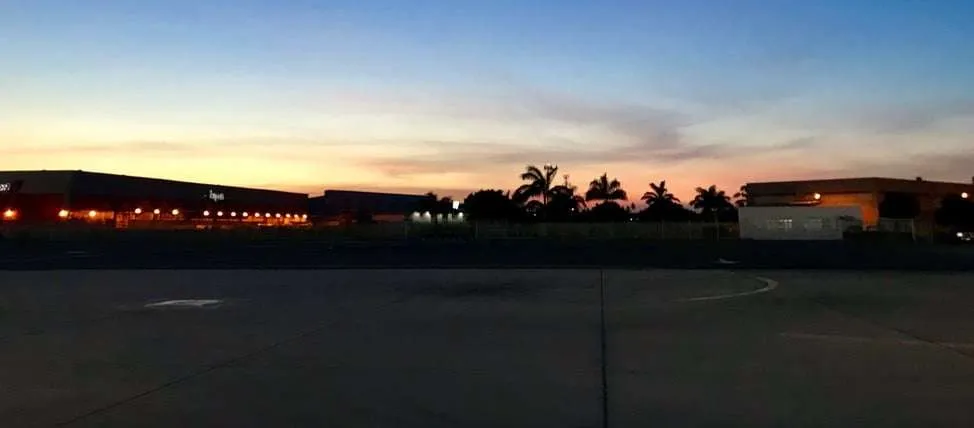 10-day Tanzania and Zanzibar itinerary - airport sunset