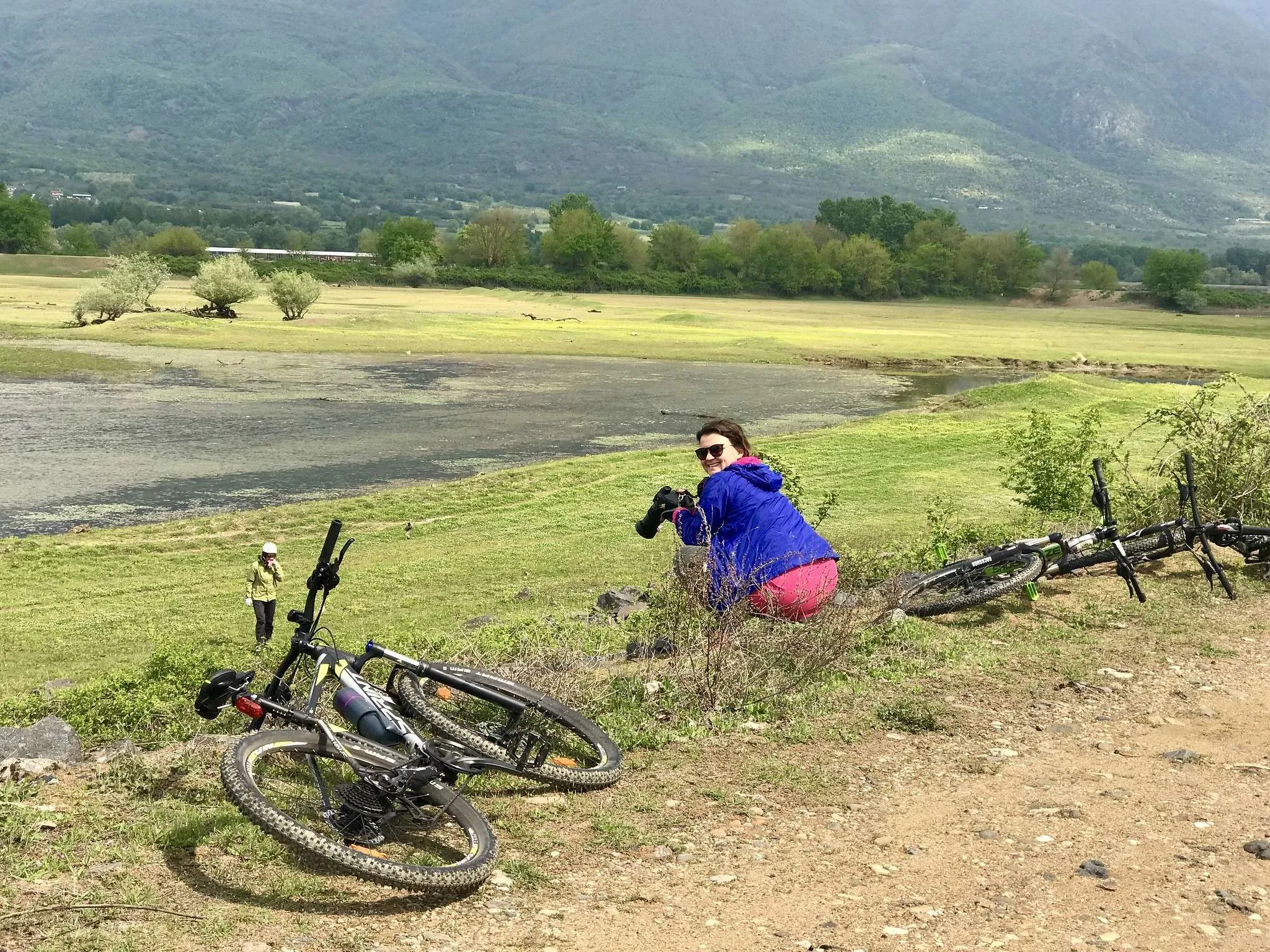 Greece, Lake Kerkini birdwatching biking tour