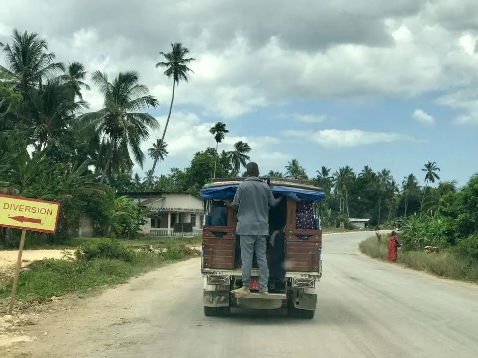 10-day Tanzania and Zanzibar itinerary - dala dala
