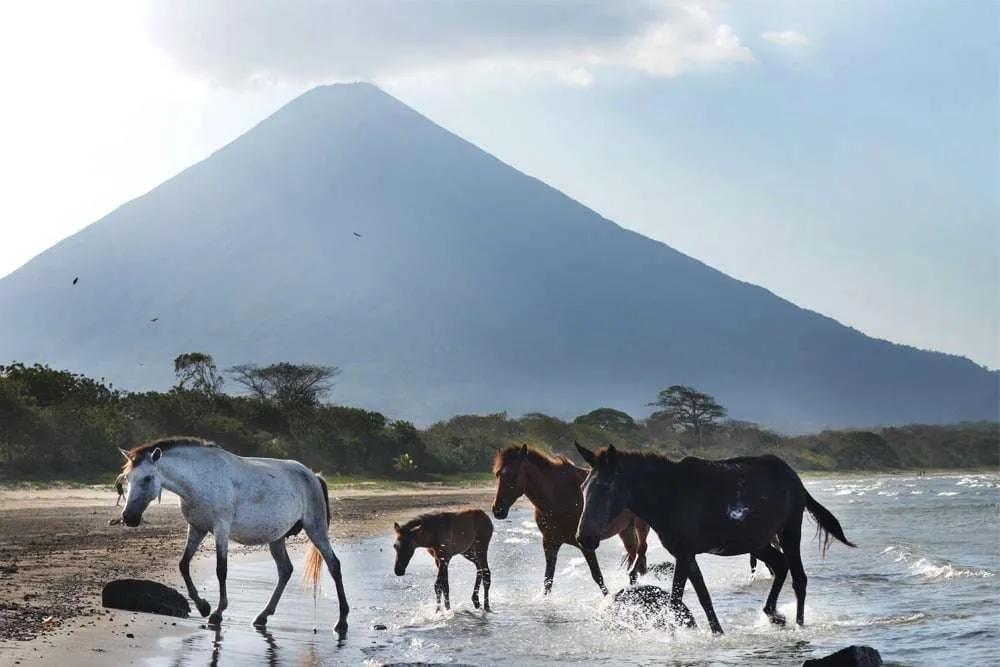 Santo Domingo beach, Ometepe island, Nicaragua