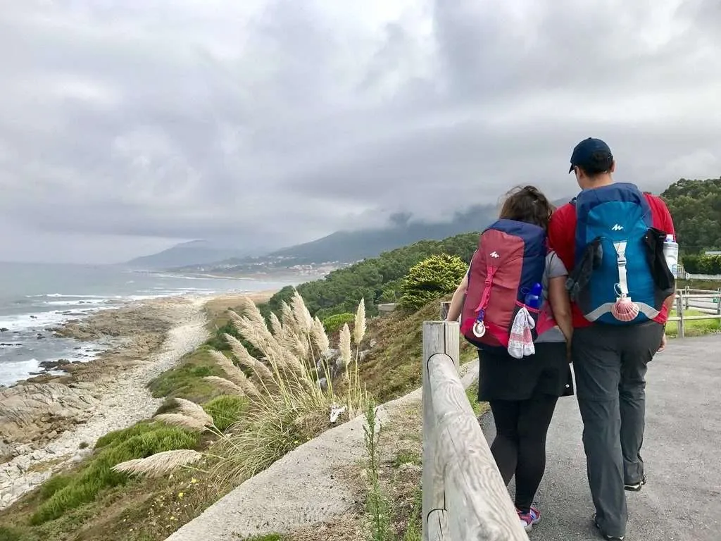 Camino Portuguese Coastal Route from Porto to Santiago Mougas