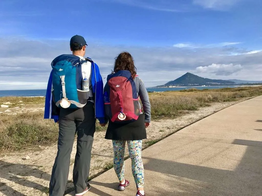 Camino Portuguese Coastal Route from Porto to Santiago from Portugal to Spain