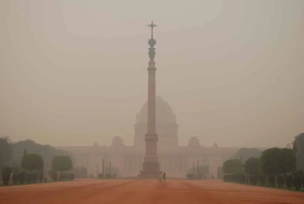 Travel to India, city tour of Delhi
