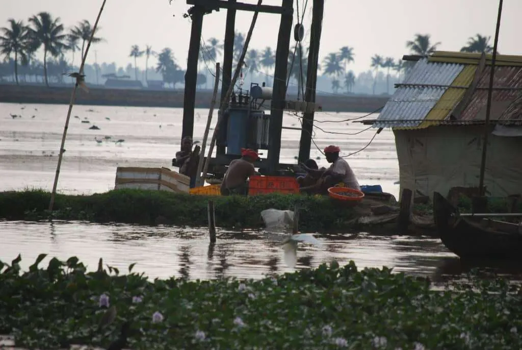 India travel, houseboat on Kerala backwaters