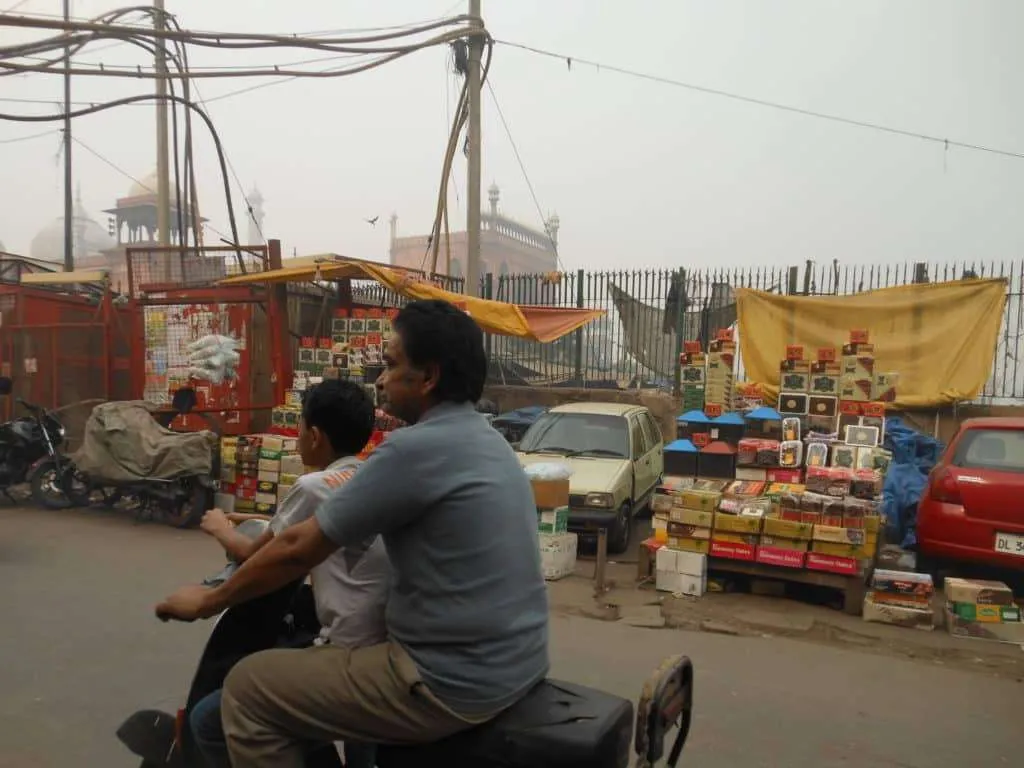 Travel to India, the streets of Delhi
