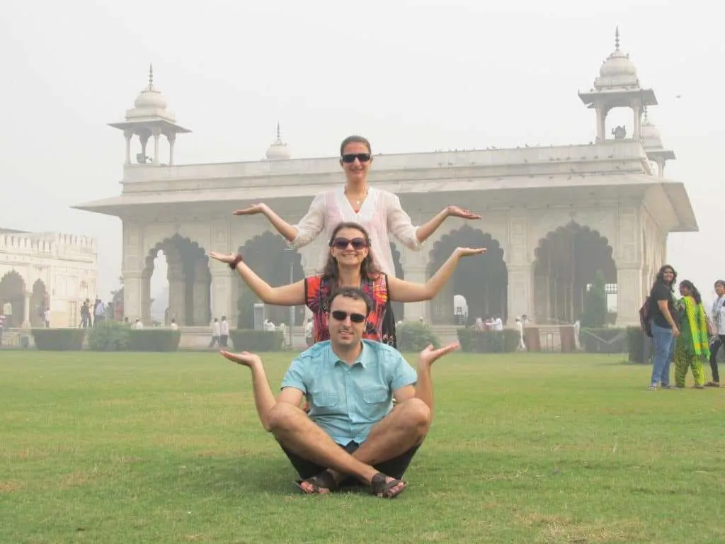Travel to India, city tour of Delhi