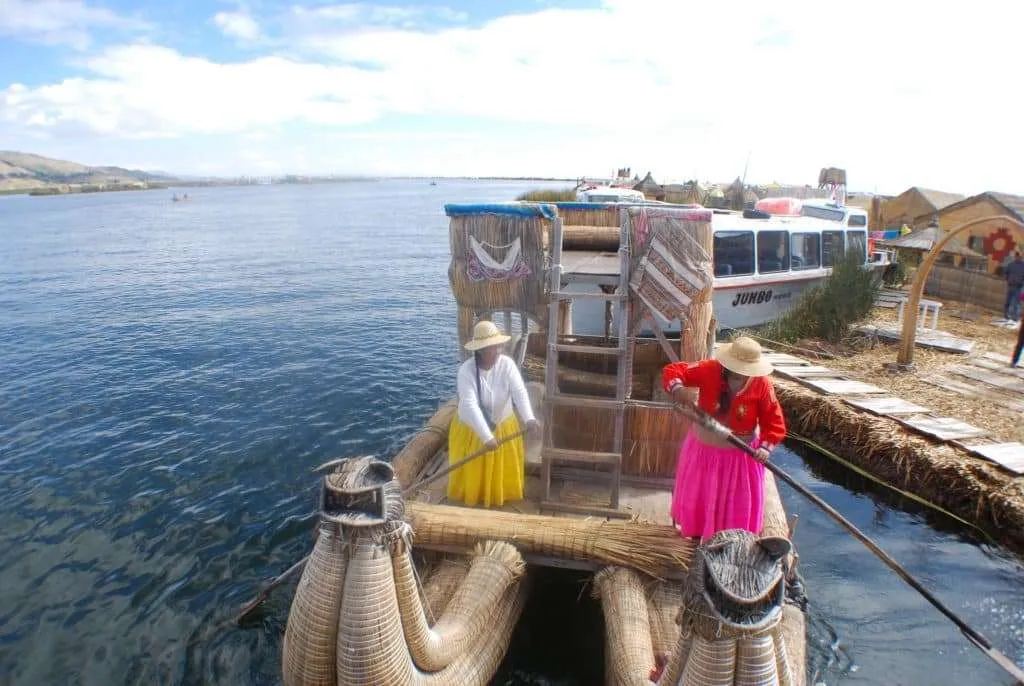 10 days in Peru itinerary - Lake Titicaca, Uros floating islands