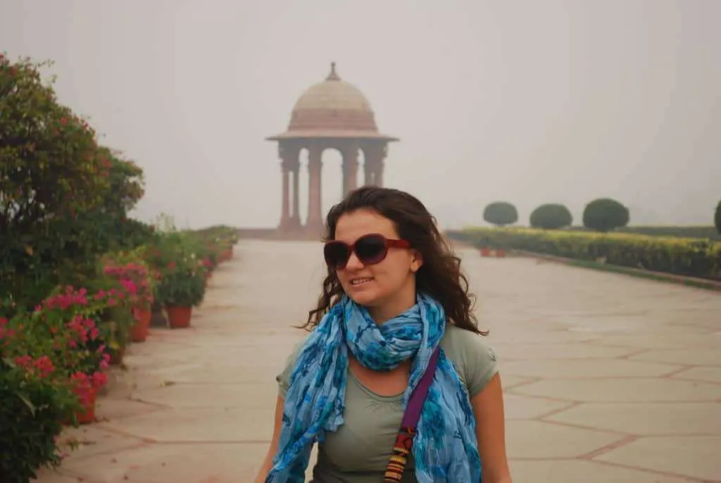 Travel to India, city tour of Delhi
