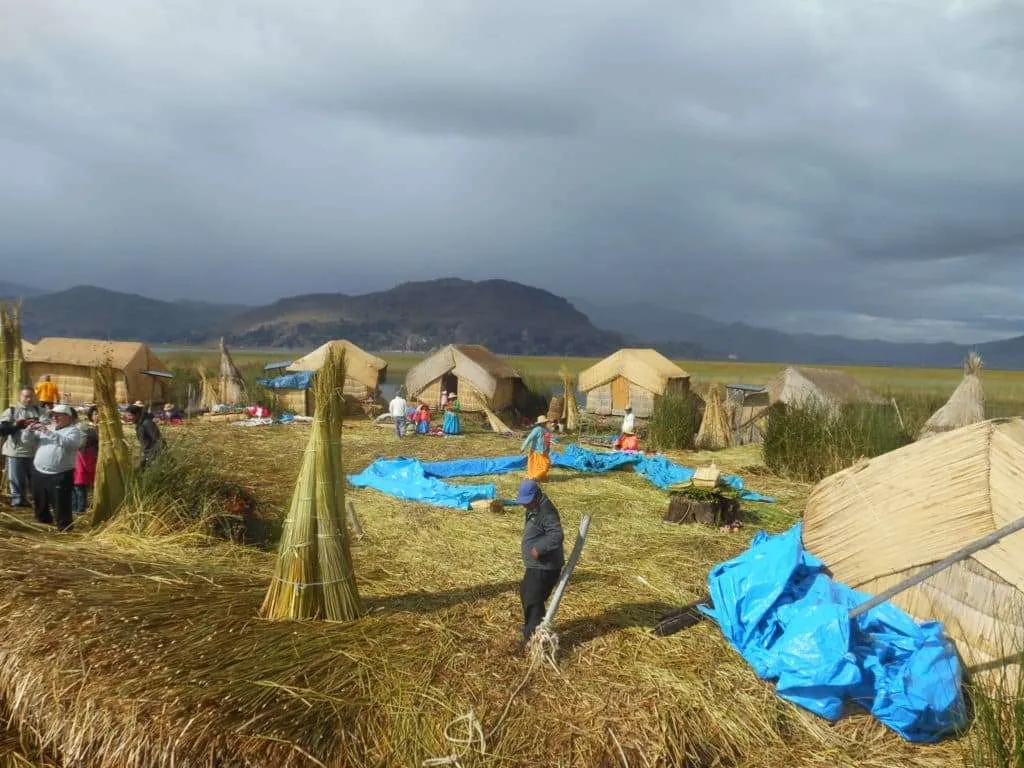 10 days in Peru itinerary - Lake Titicaca, Uros floating islands