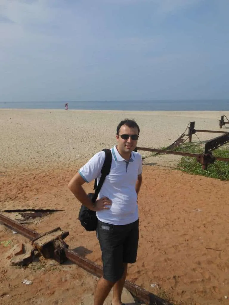 India travel, Alappuzha beach in Kerala