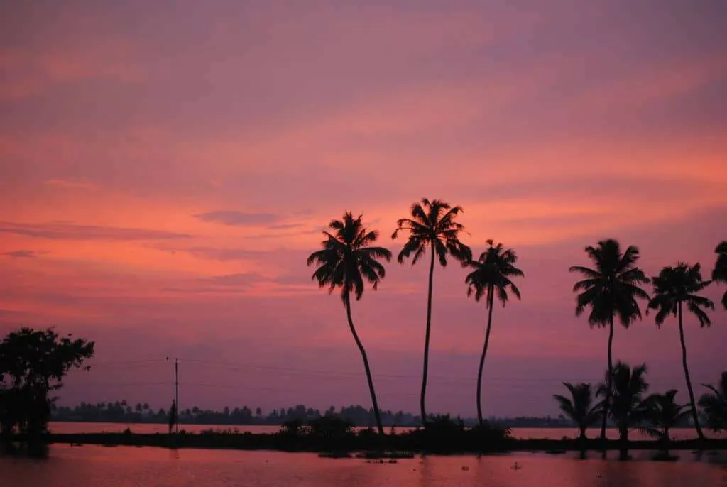 India travel, houseboat on Kerala backwaters