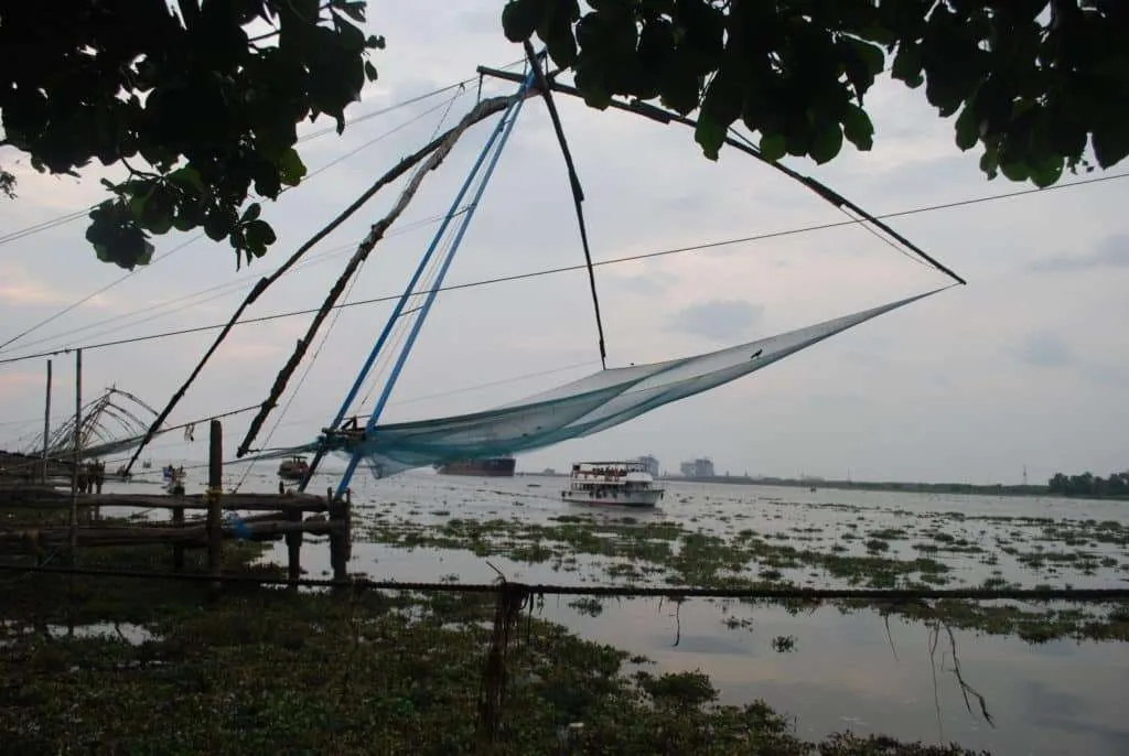 India travel, port of Fort Kochi