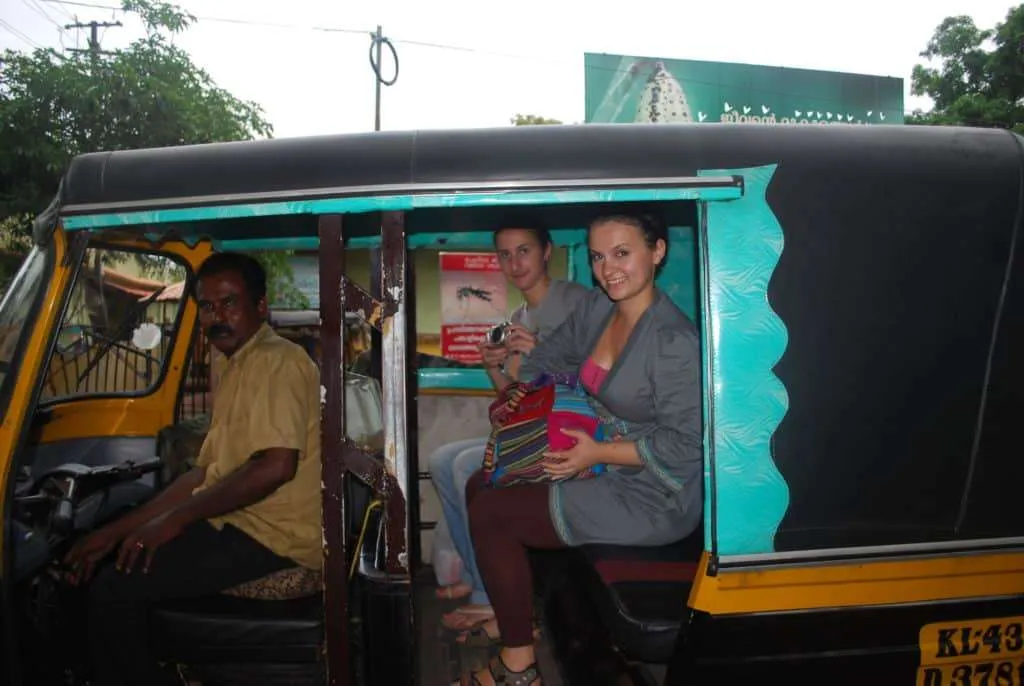 India travel, rickshaw in Fort Kochi