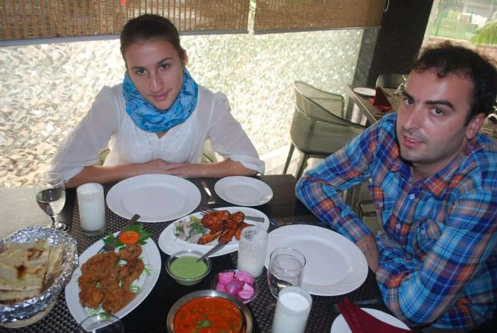 Travel to India, Indian food in Delhi