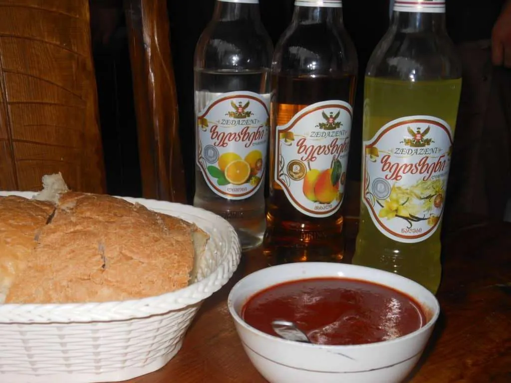 Food in Kutaisi, Georgia