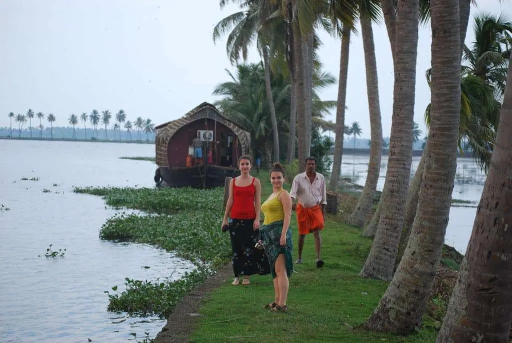 India travel, houseboat on Kerala backwaters