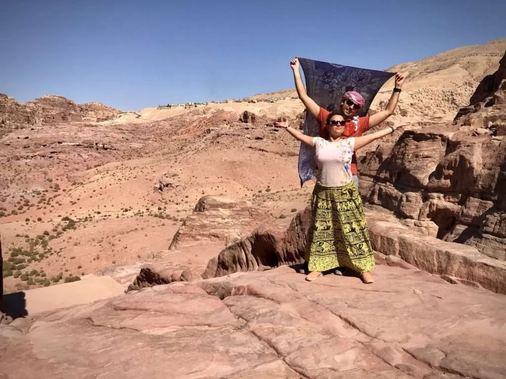 Couple travel quotes, dancing in Jordan