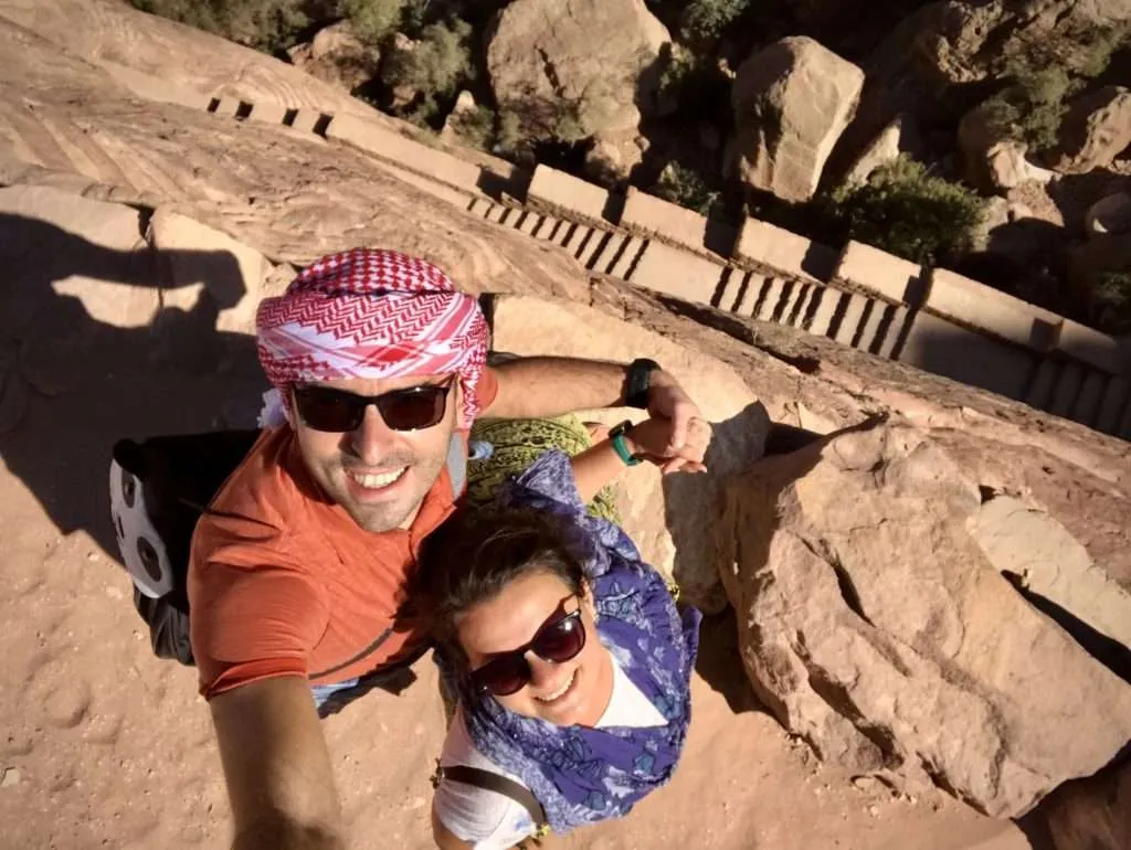Jordan, visiting Petra, Al-Khubtha trail