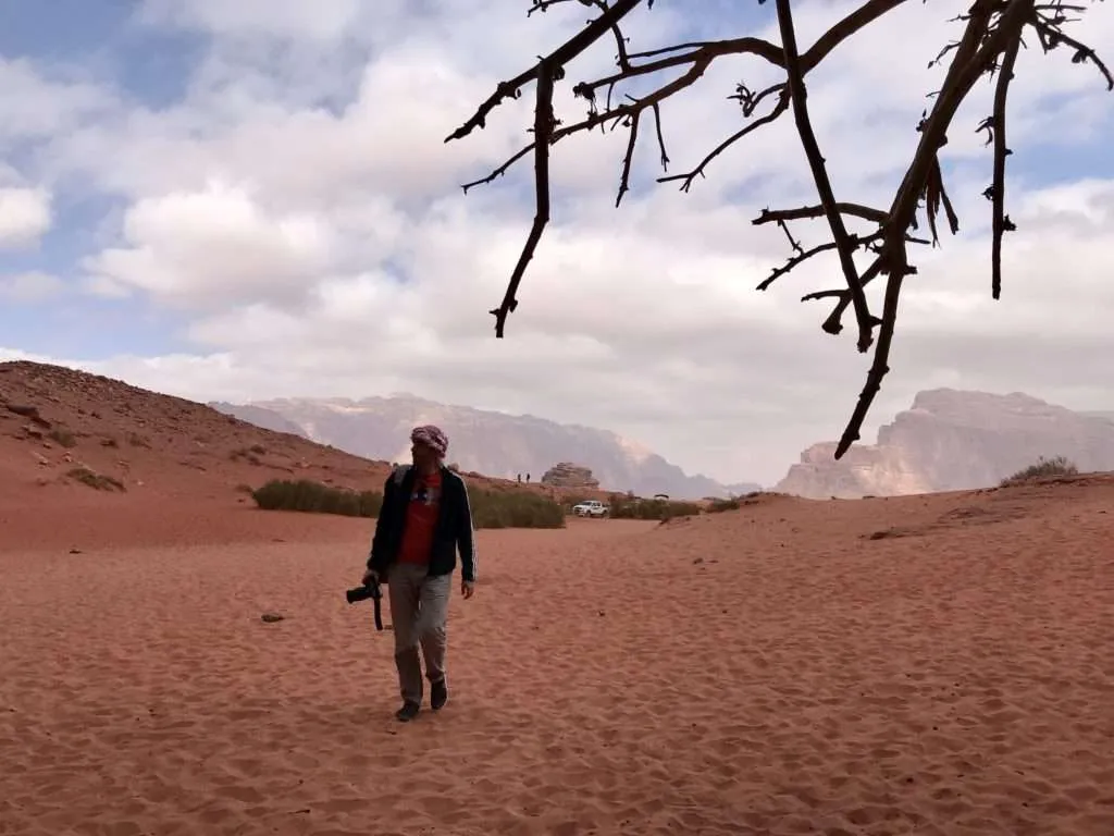 Jordan, Wadi Rum desert tour - Abu Khashaba canyon