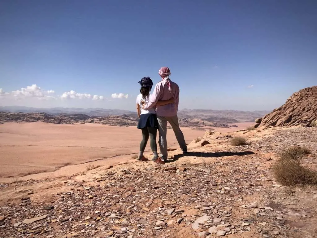 Best places to visit in Jordan - Jebel Rum mountain in Wadi Rum desert