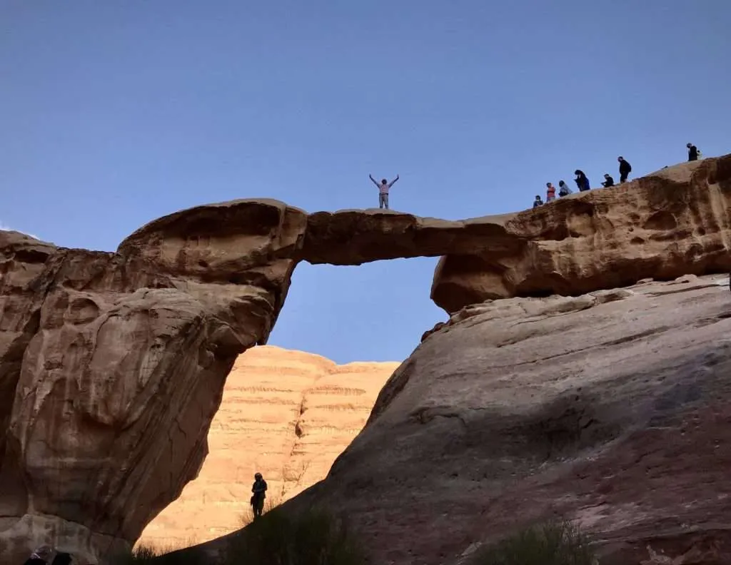 Jordan, Wadi Rum desert tour - Burdah bri