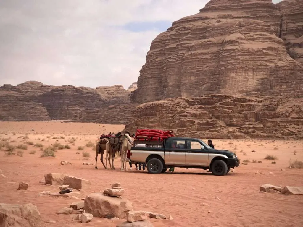 Best places to visit in Jordan - jeep tour in Wadi Rum desert