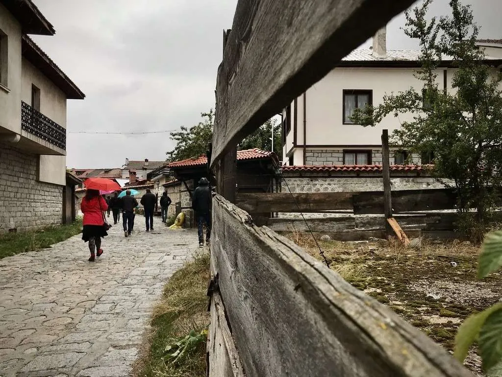 getting lost on the streets of Bansko