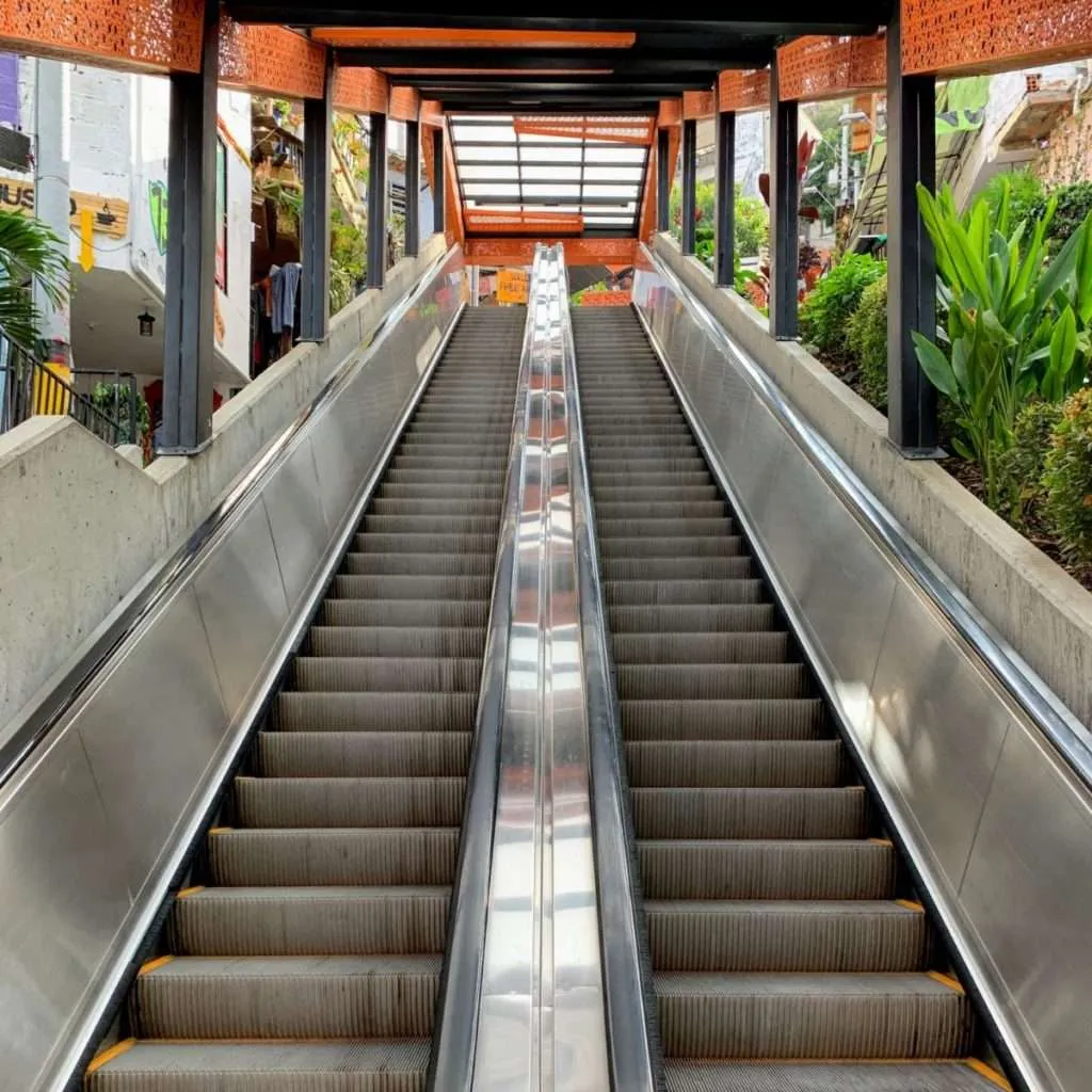 Things to do in Medellin, Colombia - Comuna 13 escalator