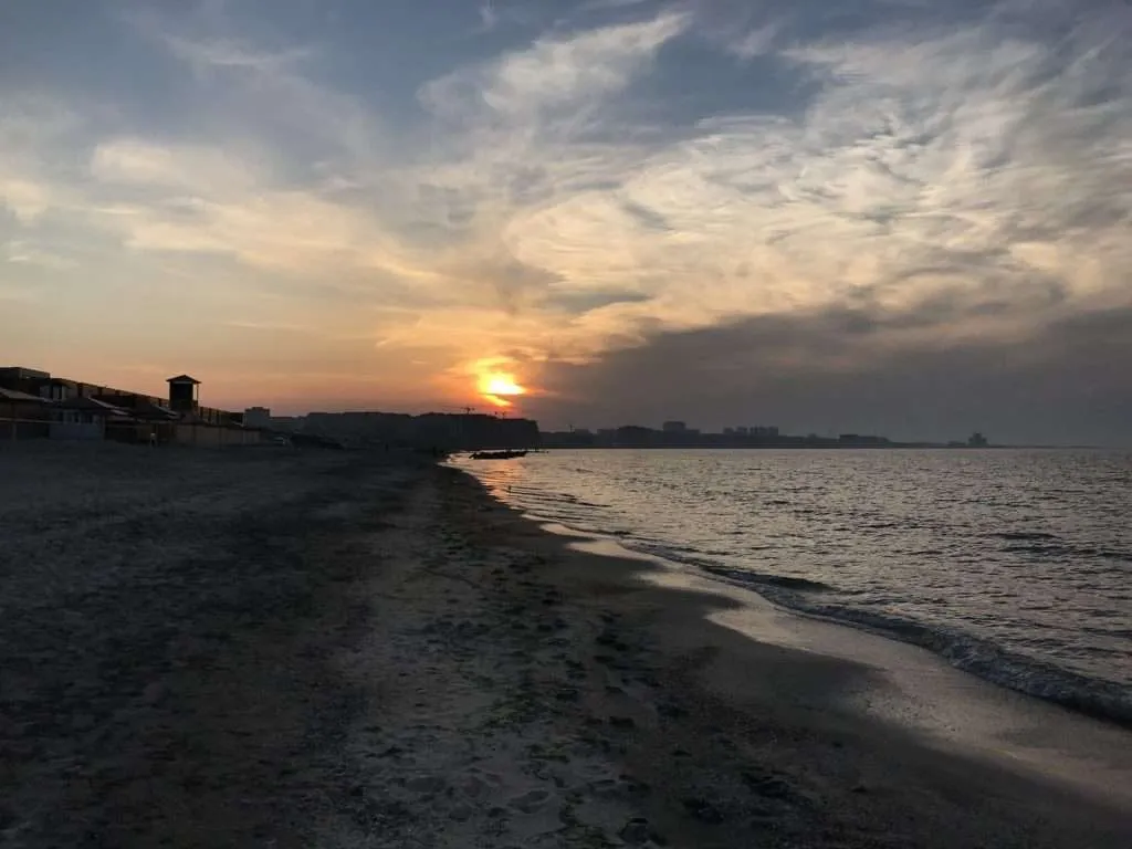 Sumqayit beach, Baku, Azerbaijan