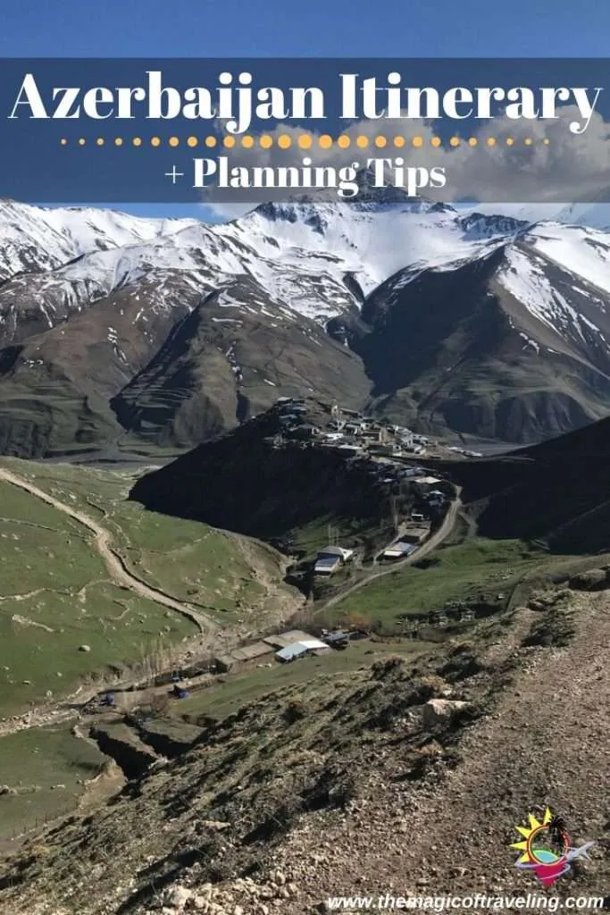 Azerbaijan itinerary + planning tips Pinterest