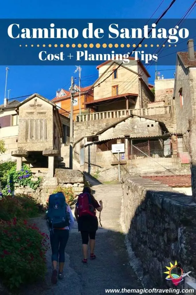 Camino de Santiago cost + planning tips Pinterest