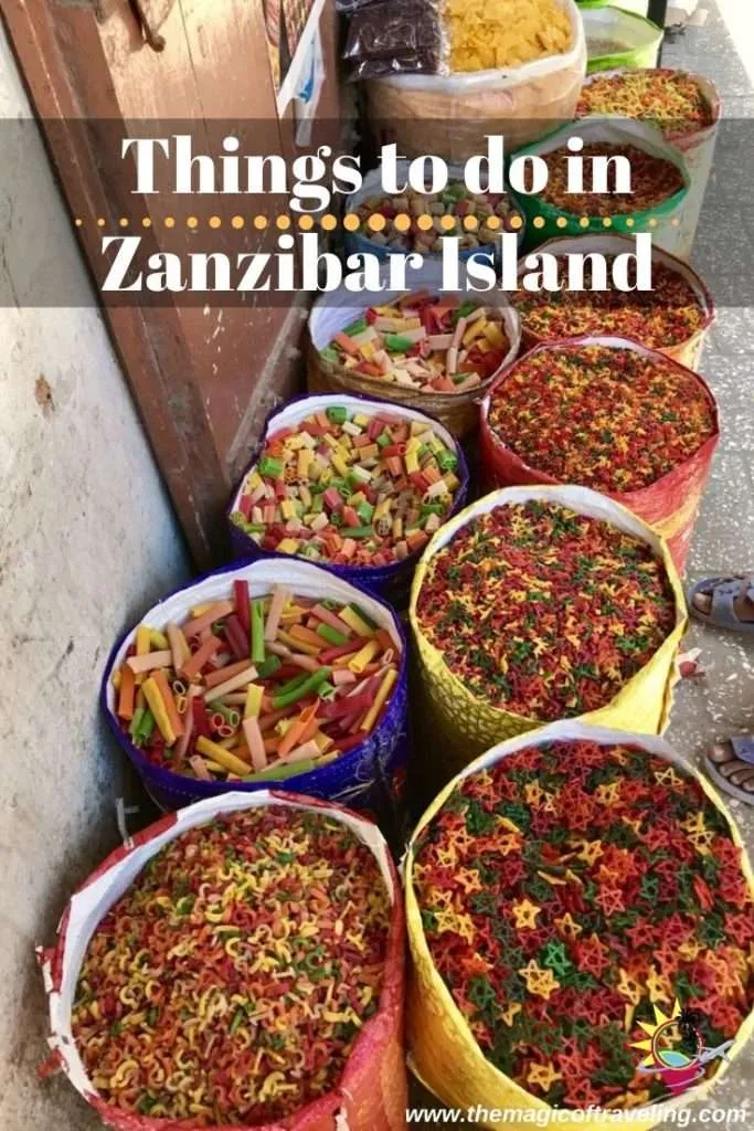 Things to do in Zanzibar Island Pinterest