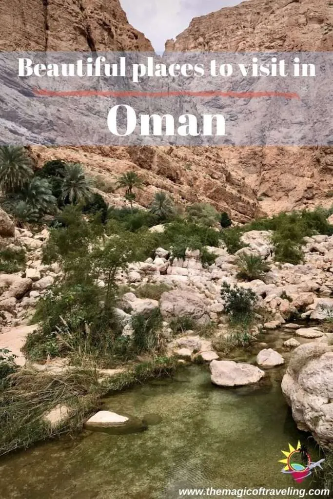 Beautiful places to visit in Oman