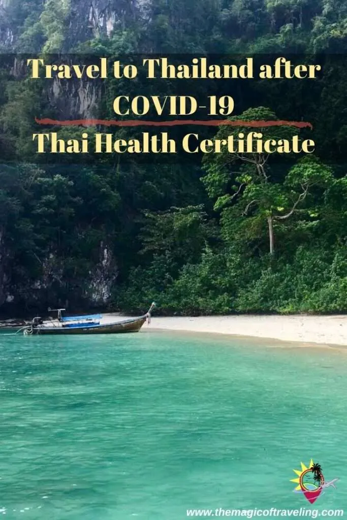 Travel to Thailand after COVID-19