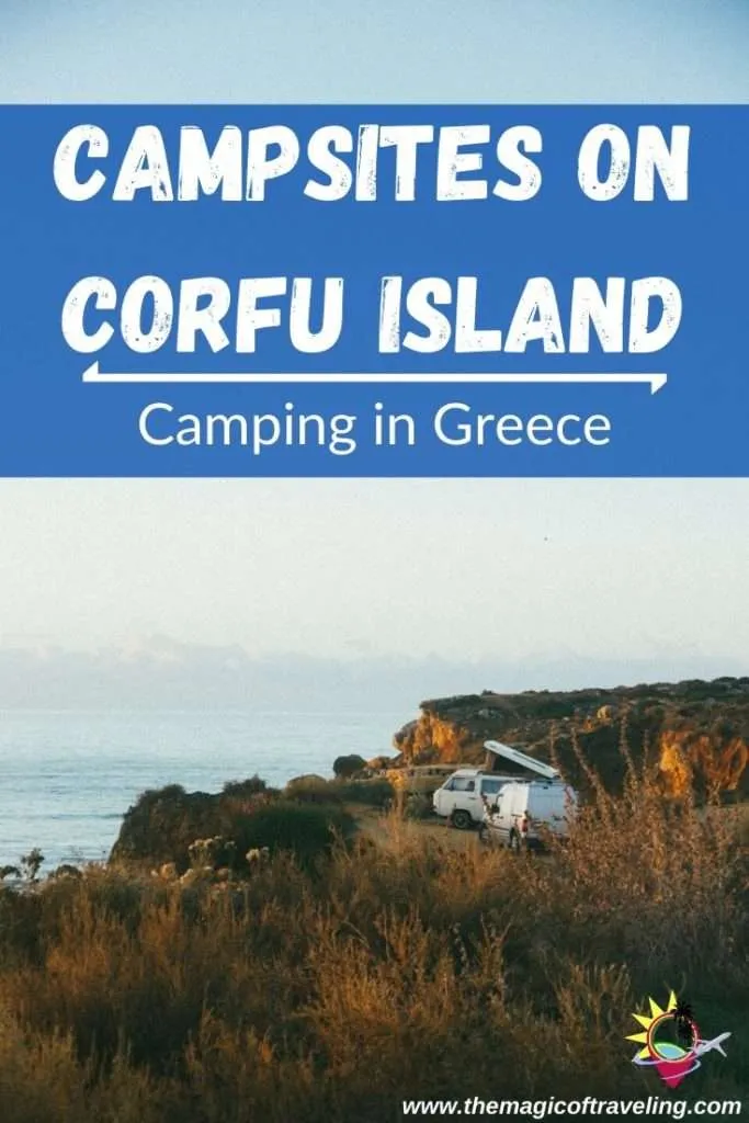 Campsites in Corfu, Camping on Corfu island, Greece