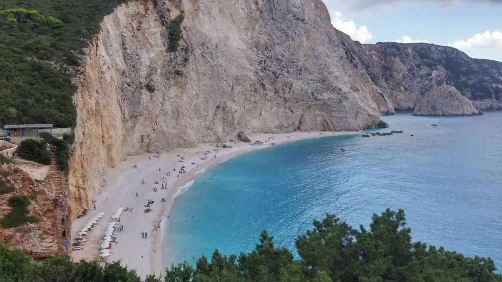 The best beaches on Lefkada island, Greece - Porto Katsiki beach