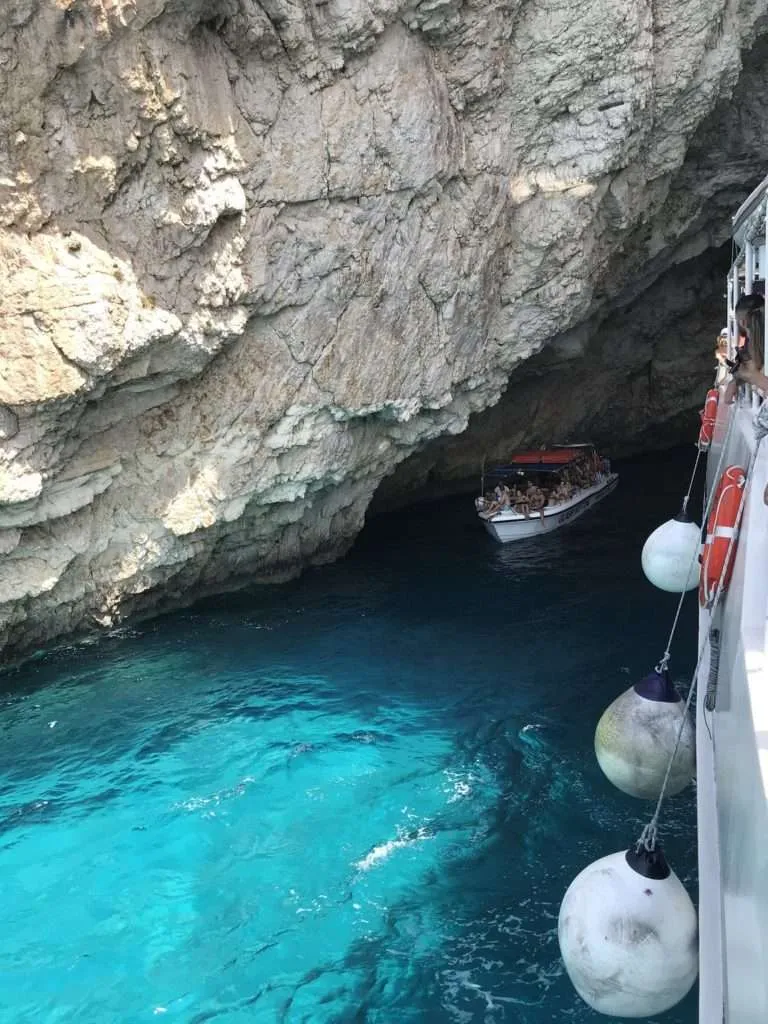 Blue Caves, Paxos and Antipaxos boat trip from Corfu